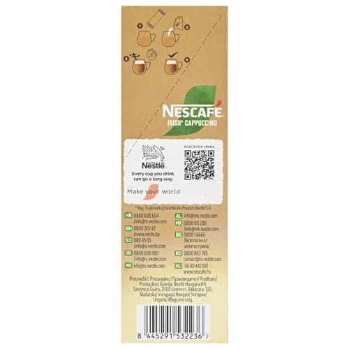8X14G NESCAFE CAPPUCCINO IRISH