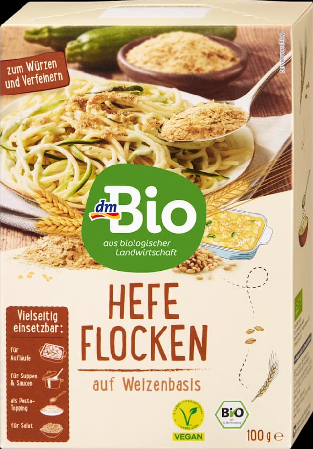 dmBio pšenične kvasne pahuljice 100 g