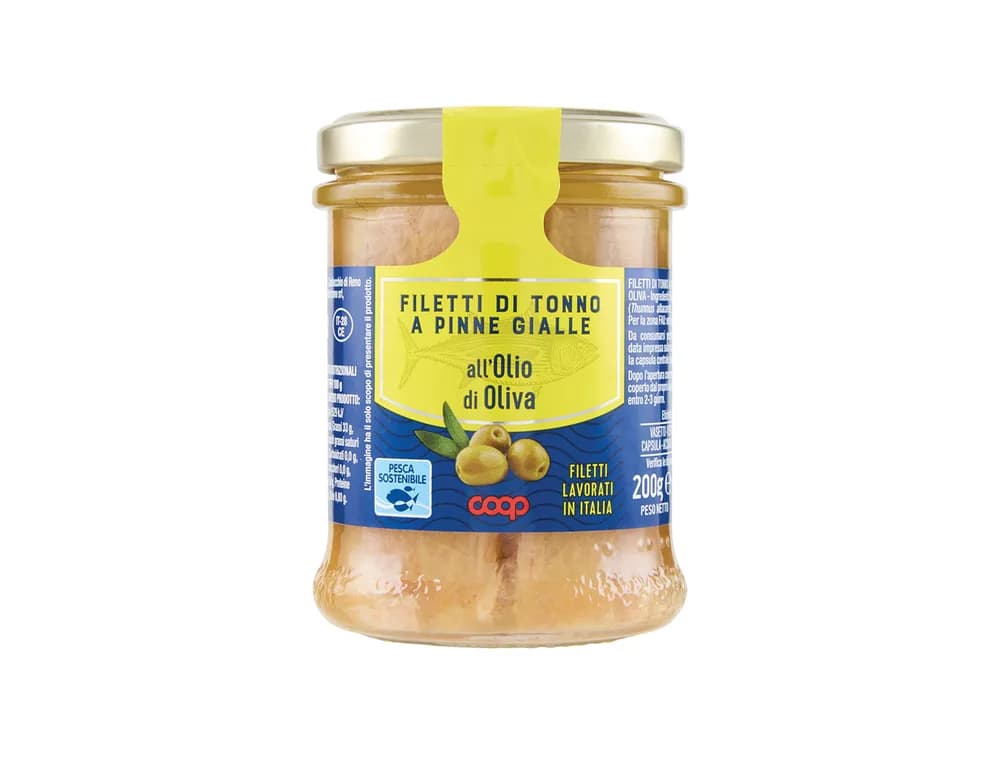 TUNA FILETI U MASL. ULJU 200 g COOP