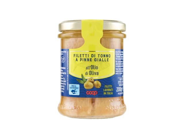 TUNA FILETI U MASL. ULJU 200 g COOP