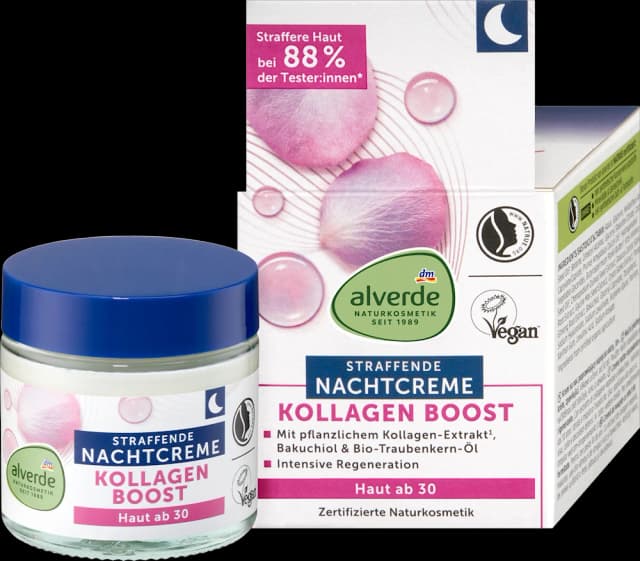 alverde noćna krema kolagen 50 ml