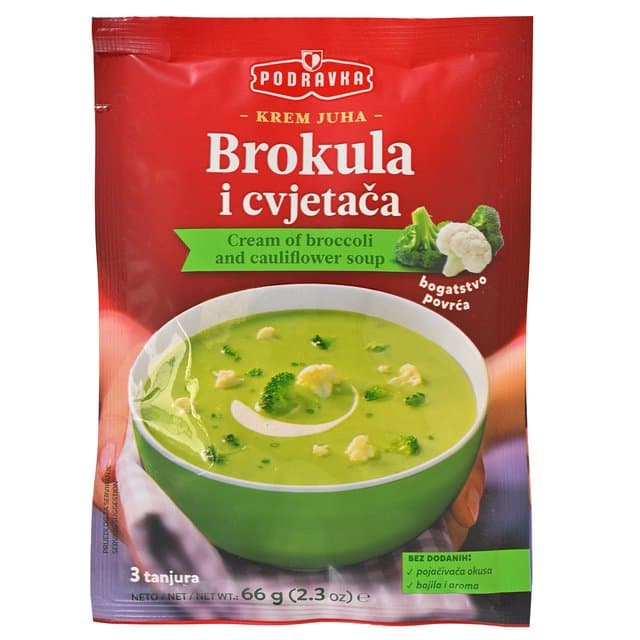 Juha krem brokula i cvjetača