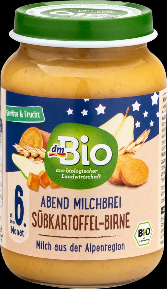dmBio kaš. 6+ mj. batat kruška 190 g