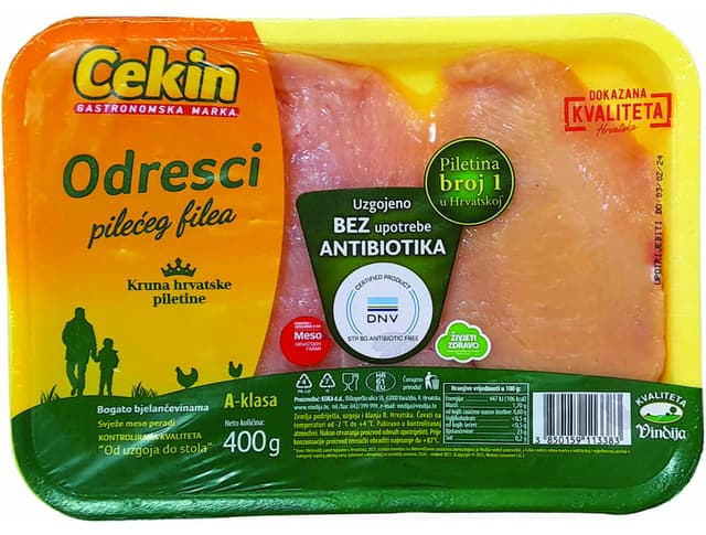 Pileći odresci od filea prsa