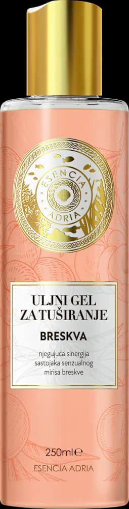 Esencia Adria gel zatuš. breskva 250ml