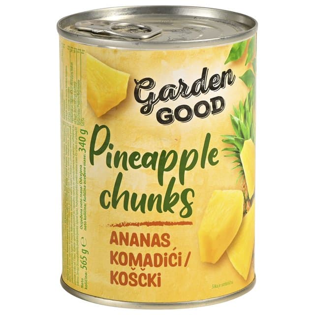 KOMPOT ANANAS KOM GARDEN G 340g