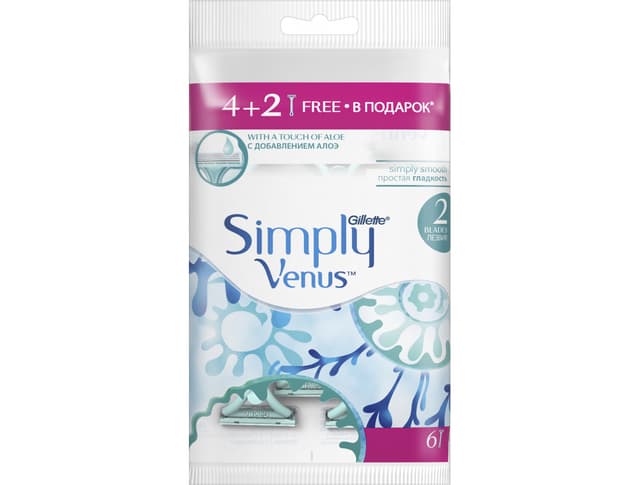Simply Venus 2 Brijač 4+2