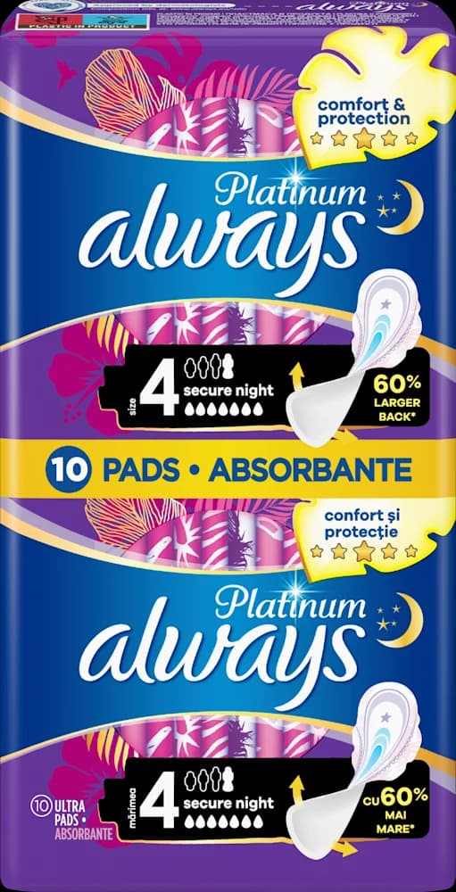 Always Platinum Secure Night ulošci 10 kom