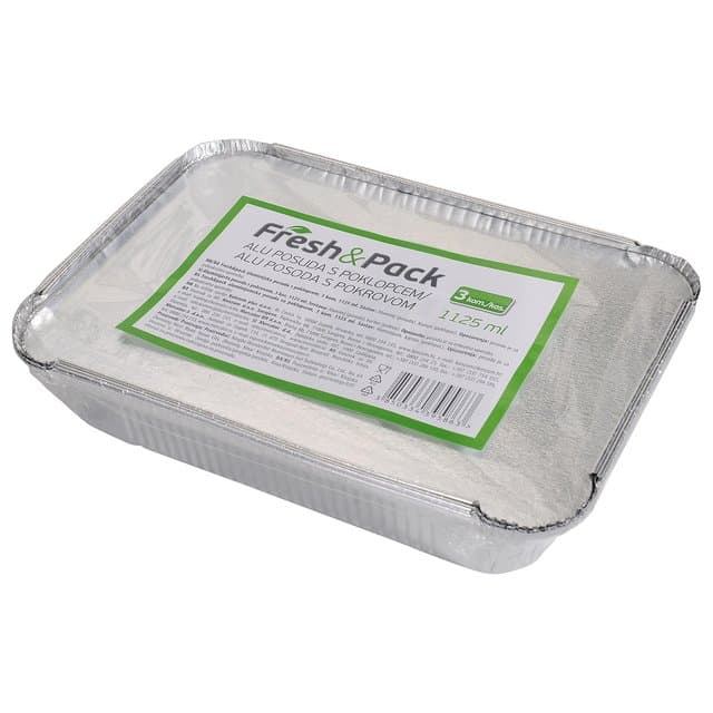 ALU POSUDA+POKL F&P 1125ml 3/1