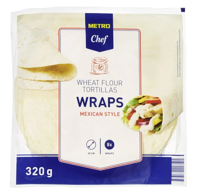 320G MC TORTILJA PŠ. 20CMX8K