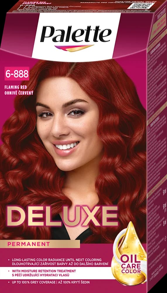 Palette Deluxe 575 Plameno Crvena