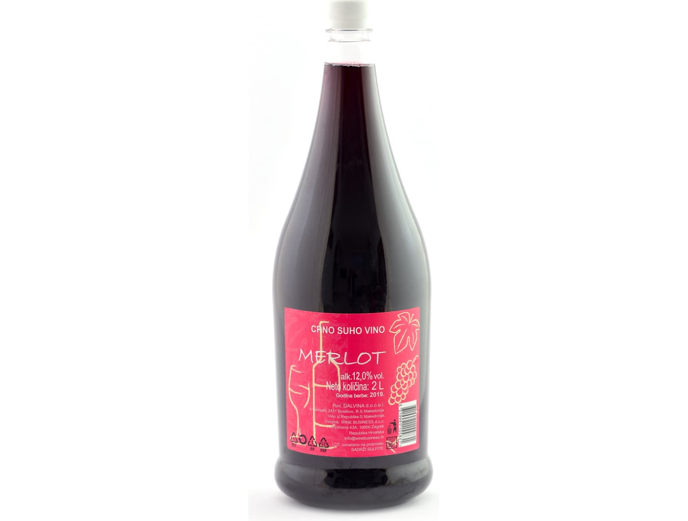VINO MERLOT 2 L PET