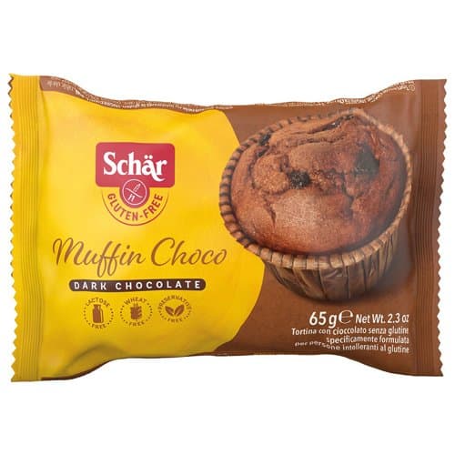 Muffin s čokoladom bez glutena