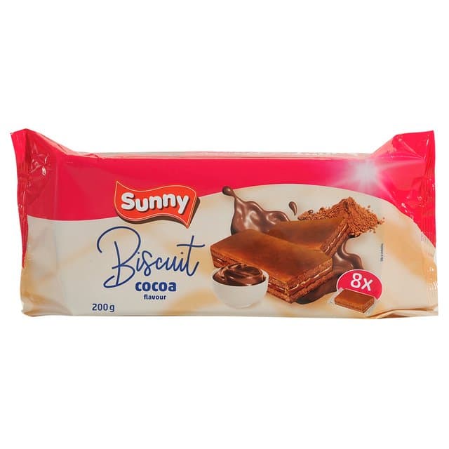 BISKVIT SUNNY KAKAO 200g 8/1