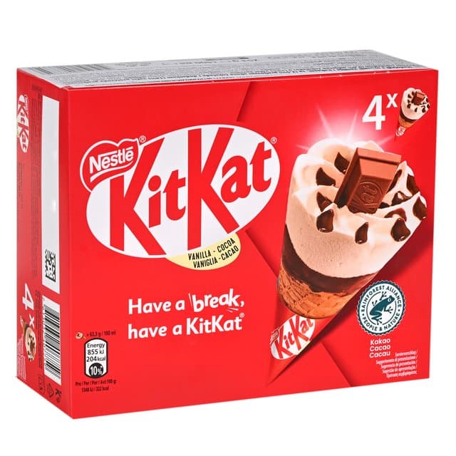 Kit Kat Sladoled Kornet Multipack