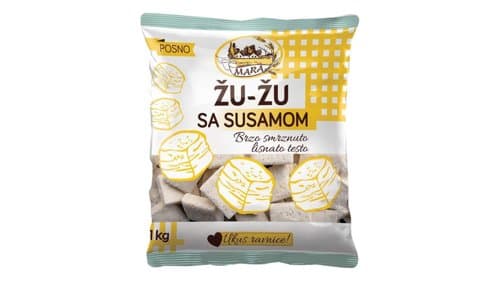 LISNATO TIJESTO ŽU-ŽU SA SEZAMOM 1kg ZAMRZNUTO