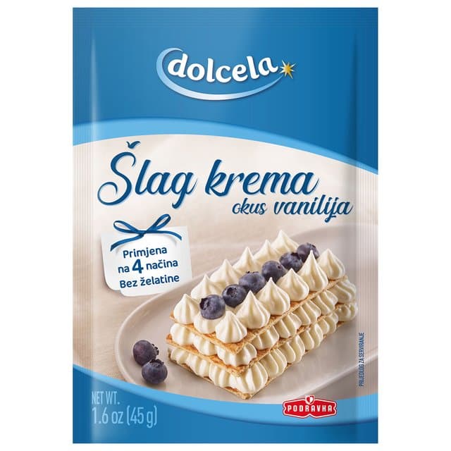 Šlag Krema Vanilija
