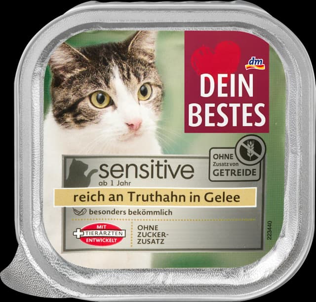 DB mačka Sensitiv puretina 100 g T