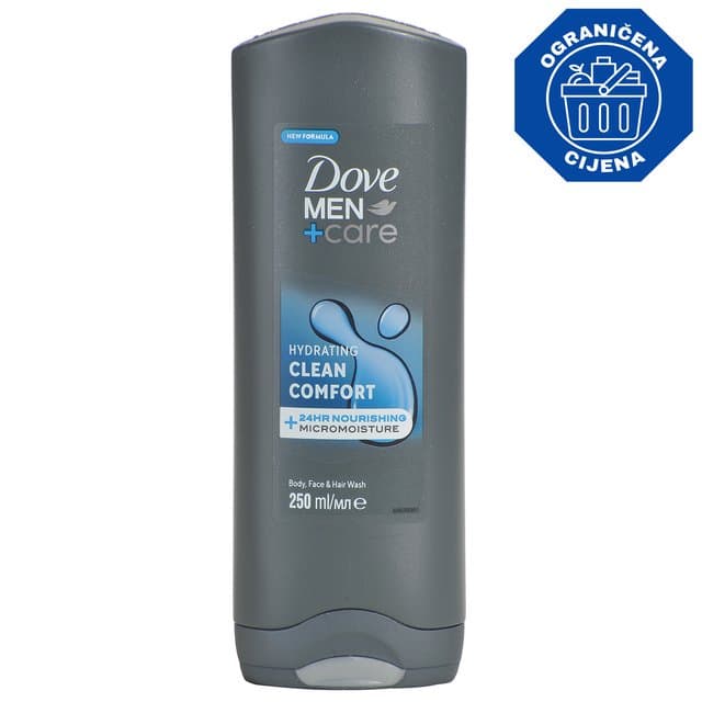 Gel za tuširanje Dove Men Clean Comfort
