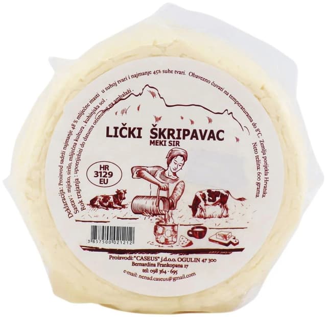 600G LIČKI ŠKRIPAVAC