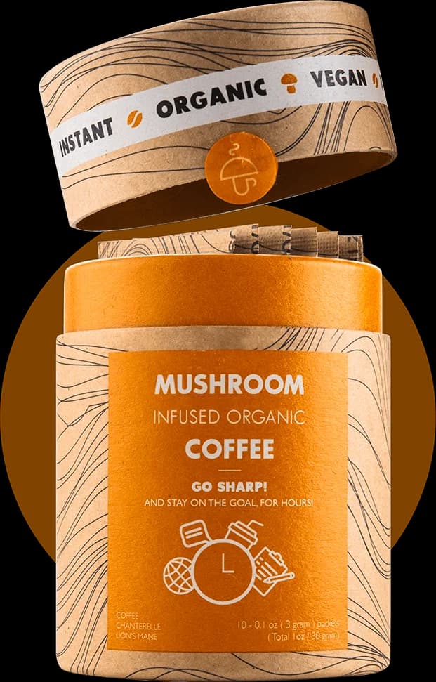 Mushroom Cups Instant kava or.Go S.10x3g