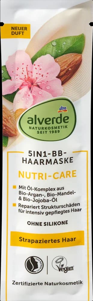 alverde 5u1 maska/kosa nutri-care 20ml T