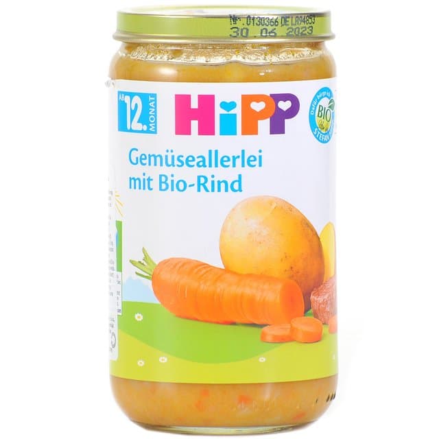 Kašica Hipp Bio Mrkva, Krumpir i Govedina