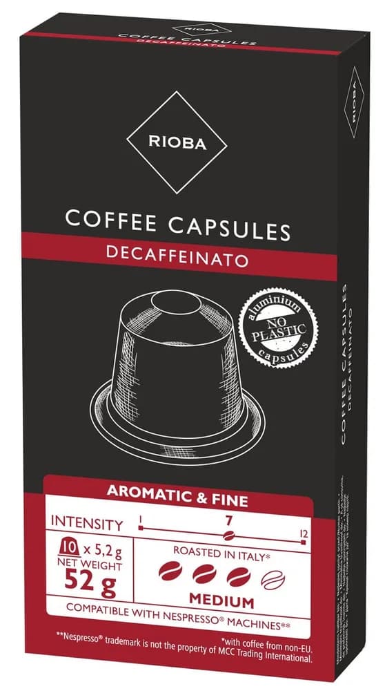 10/1 RIOBA ESPRES KAP DECAFEIN