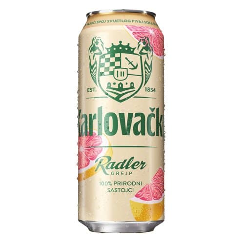Pivo Karlovačko Radler Grejp Limenka