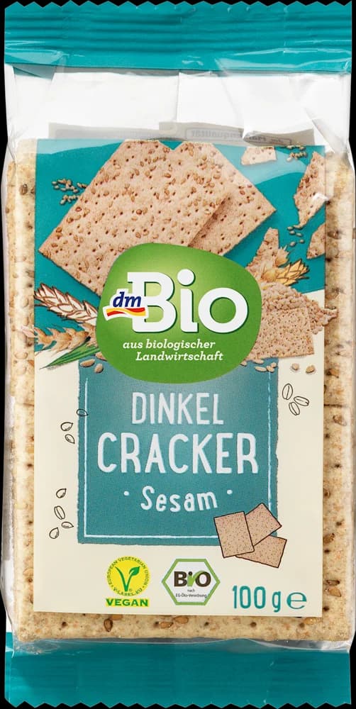 dmBio int. krekeri od pira / sezam 100g