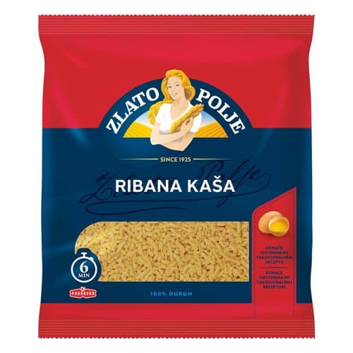 Tjestenina Ribana Kaša Jajčana