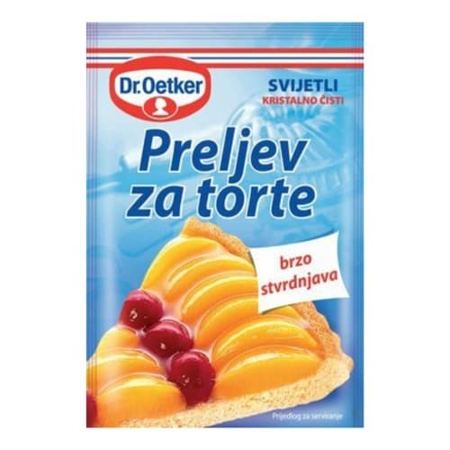 Preljev za torte svijetli