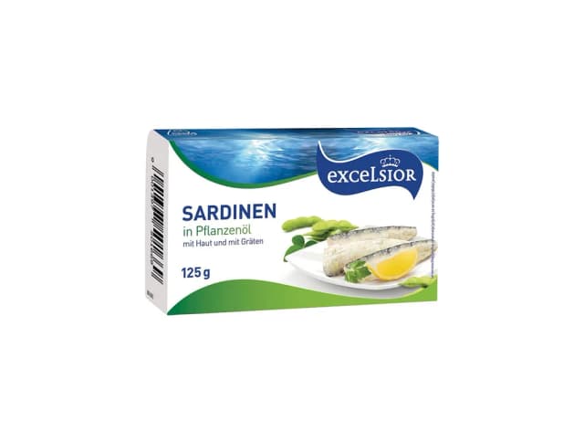 SARDINE U BILJNOM ULJU 125g EXCELSIOR