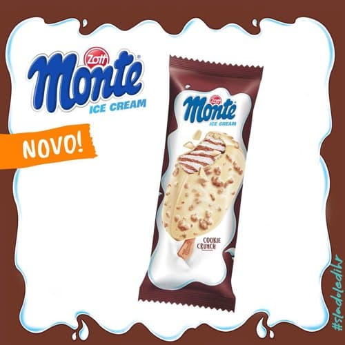 SLADOLED STAPIC MONTE COOKIE 3X90 ML