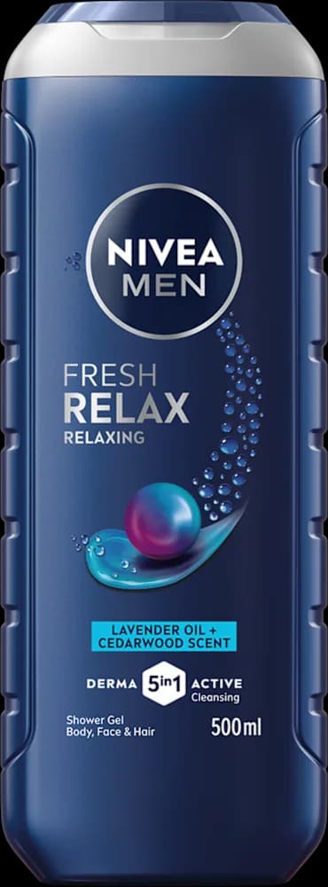 Nivea Men gel za tuš.Total Relax 500 ml