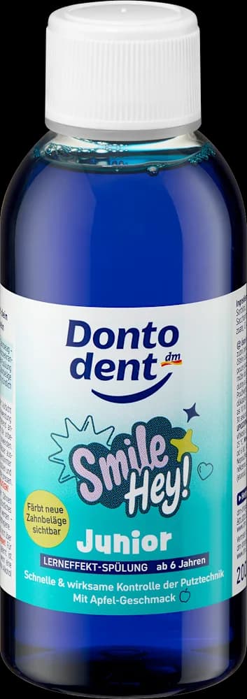 Dontodent zub.vodica/plak Junior 200 ml