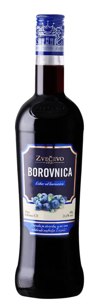 Zvečevo liker borovnica 21% 0,70 l
