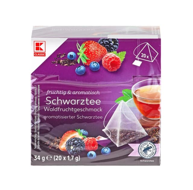 KLC.Čaj crni i bobičasto voć. 20x1,7g