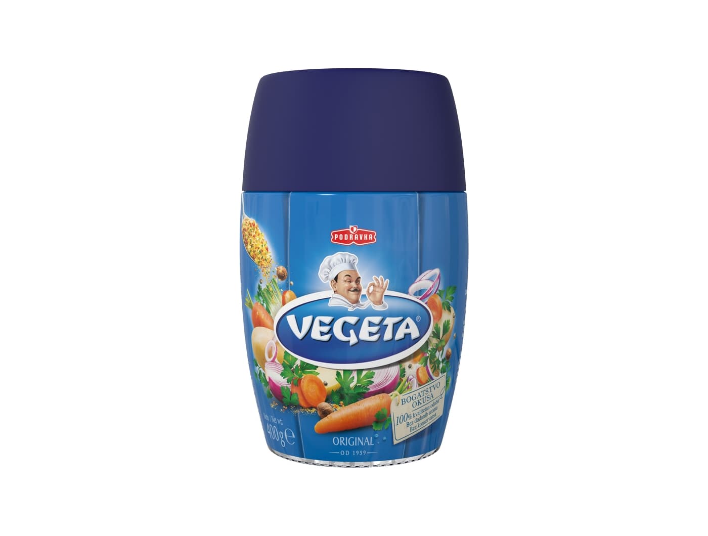 Vegeta staklena doza