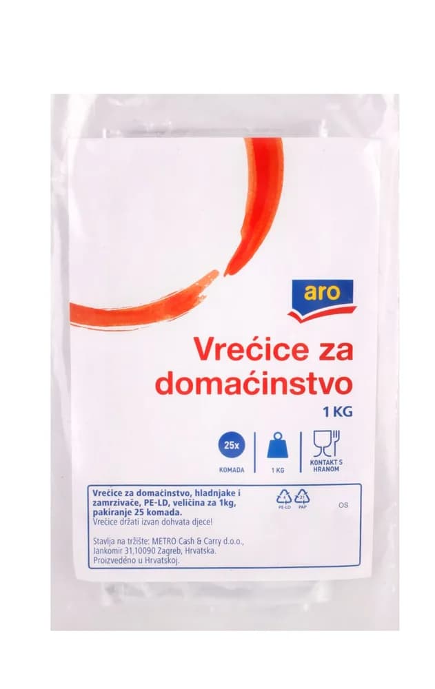 25/1 ARO VREĆICE ZA DOMAĆ. 1KG