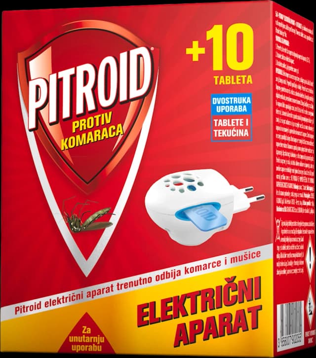 Pitroid Električni aparat + 10 tableta
