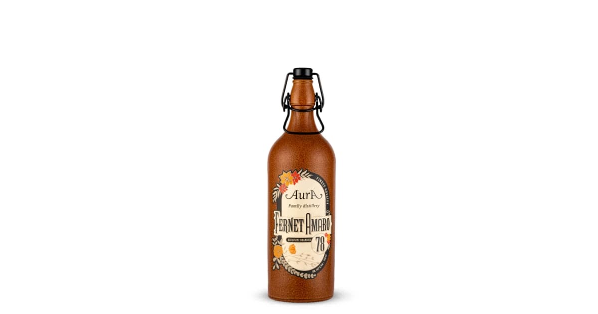 LIKER FERNET AMARO AURA 0,75 (6)*