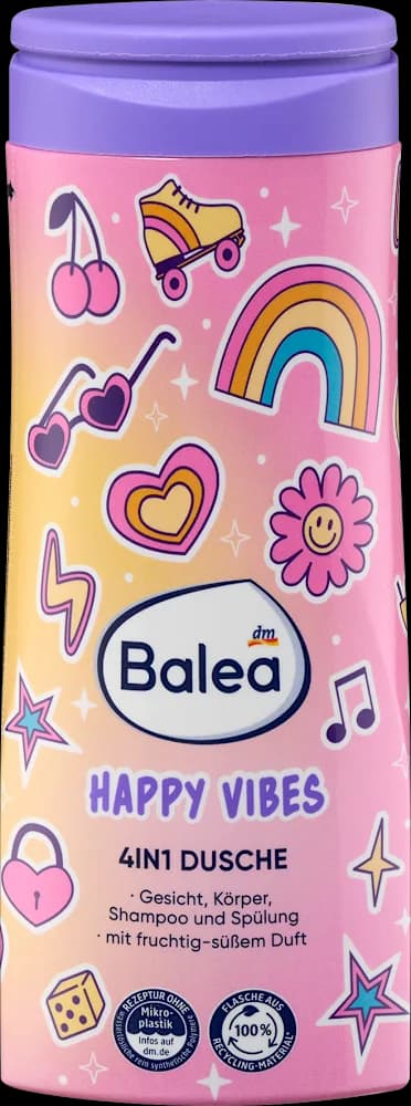 Balea Kids gel/tuš. 4u1 Happy 300 ml