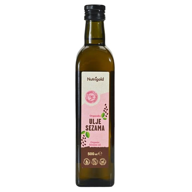 ULJE SEZAM HLAD PREŠ BIO 500 ml NUTRIGOLD