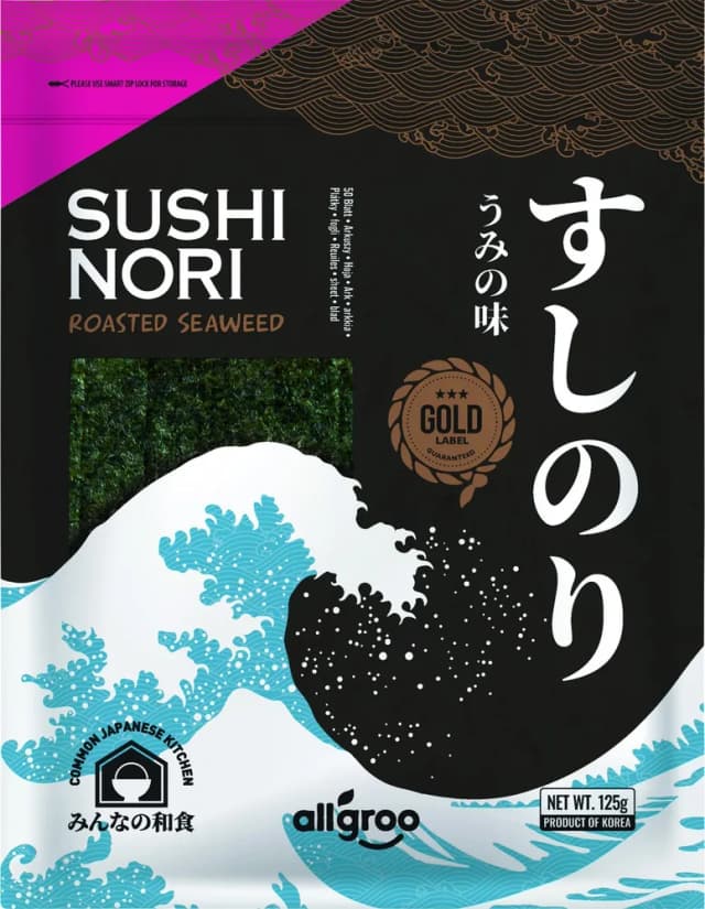 125G ALLGRO NORI ALGE SUSHI