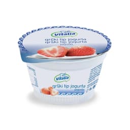 Grčki tip jogurta jagoda 150 g