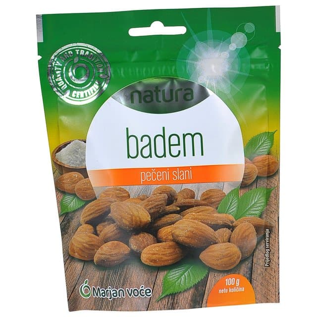 Badem pečeni slani