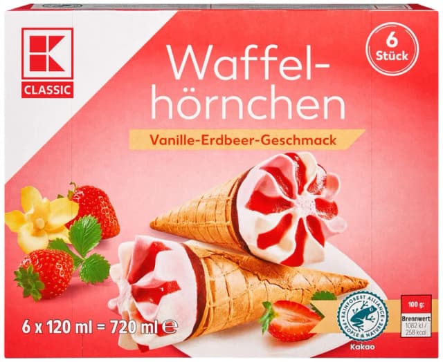 KLC.Kornet od jag. i van. 6x120ml