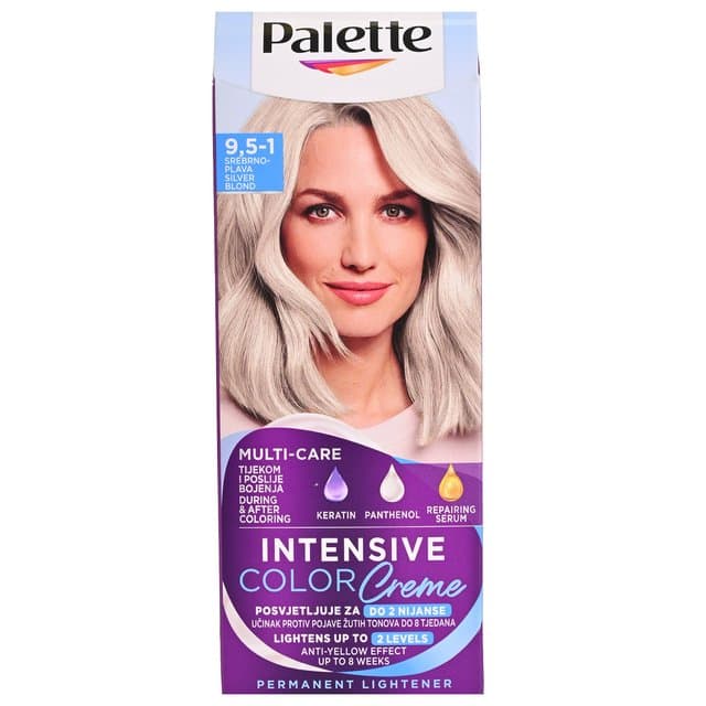 Boja za kosu Palette ICC C9 srebrno plava