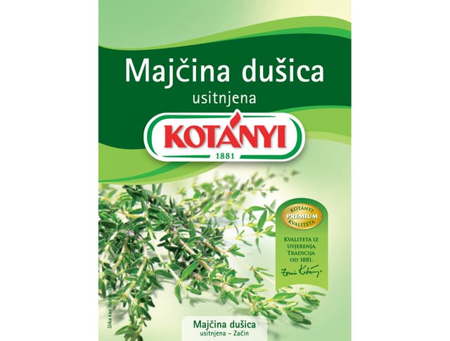 Majčina Dušica Usitnjena